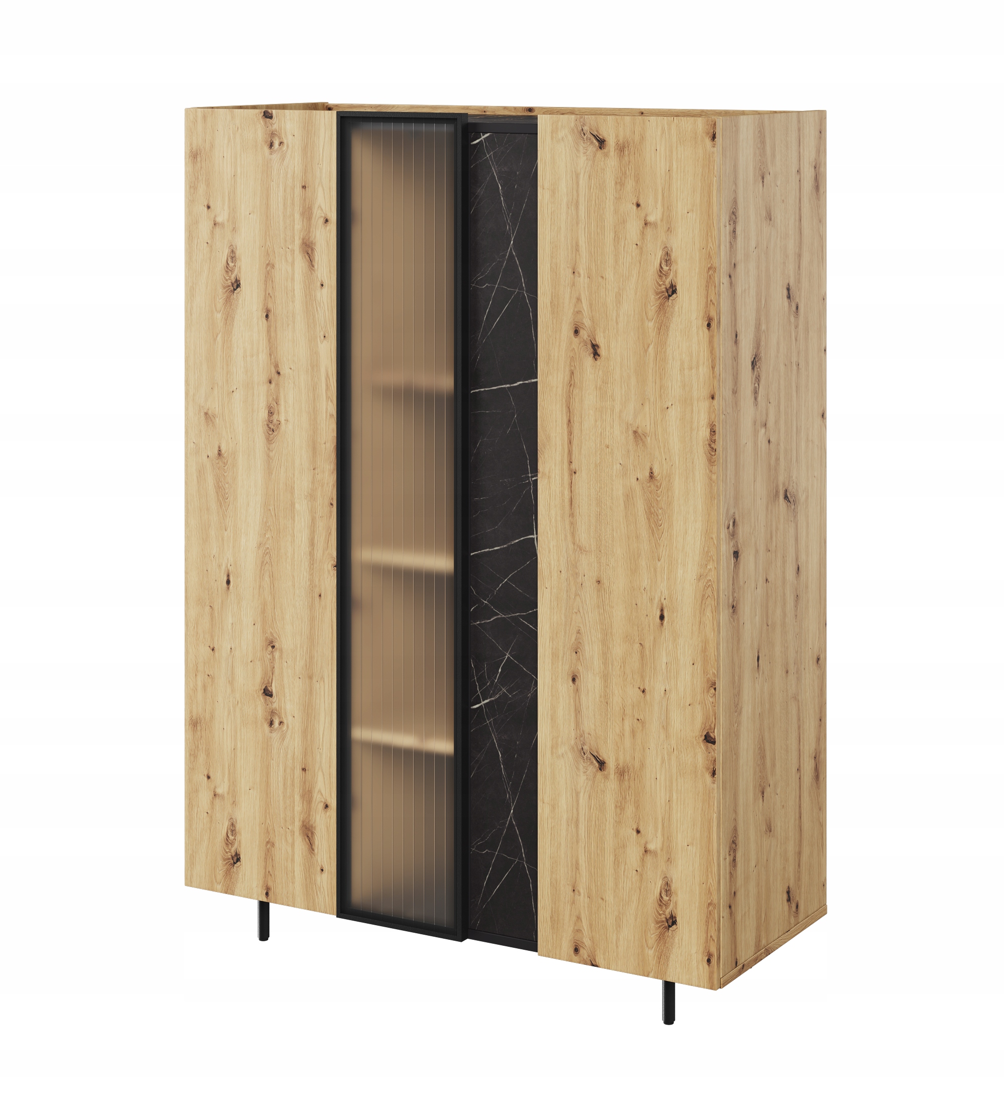 Industrialna niska WITRYNA 100 SZAFKA loft MR-05