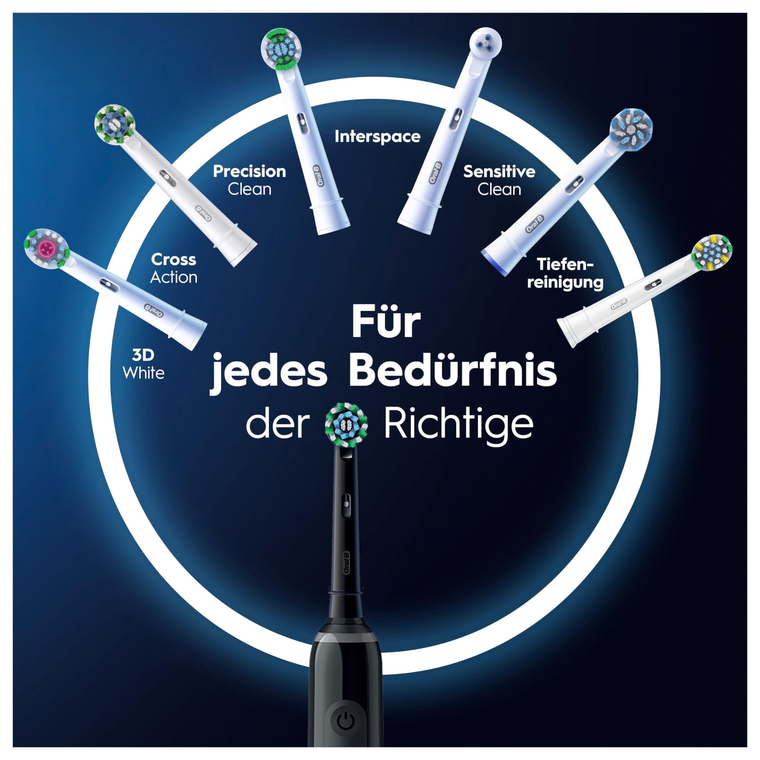 ORAL-B Pro Series 3 Plus Szczoteczka Elektryczna 3 Końcówki 3 Tryby Czarna — miniatura 7