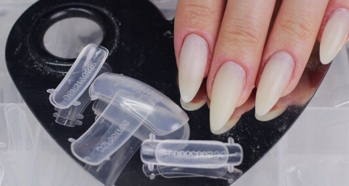 Formy Szablony DSF Do Przedłużania Mleczne 120 Szt Marka Allepaznokcie