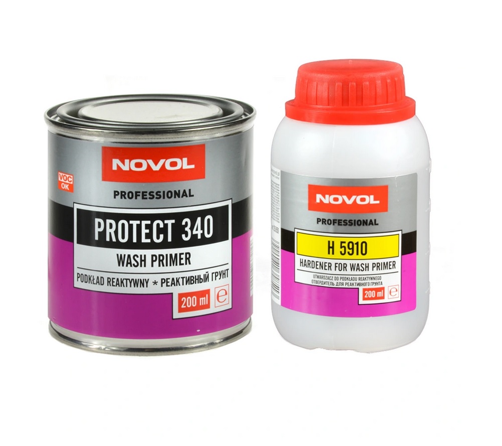 Novol антикоррозийная грунтовка WASH Protect 340