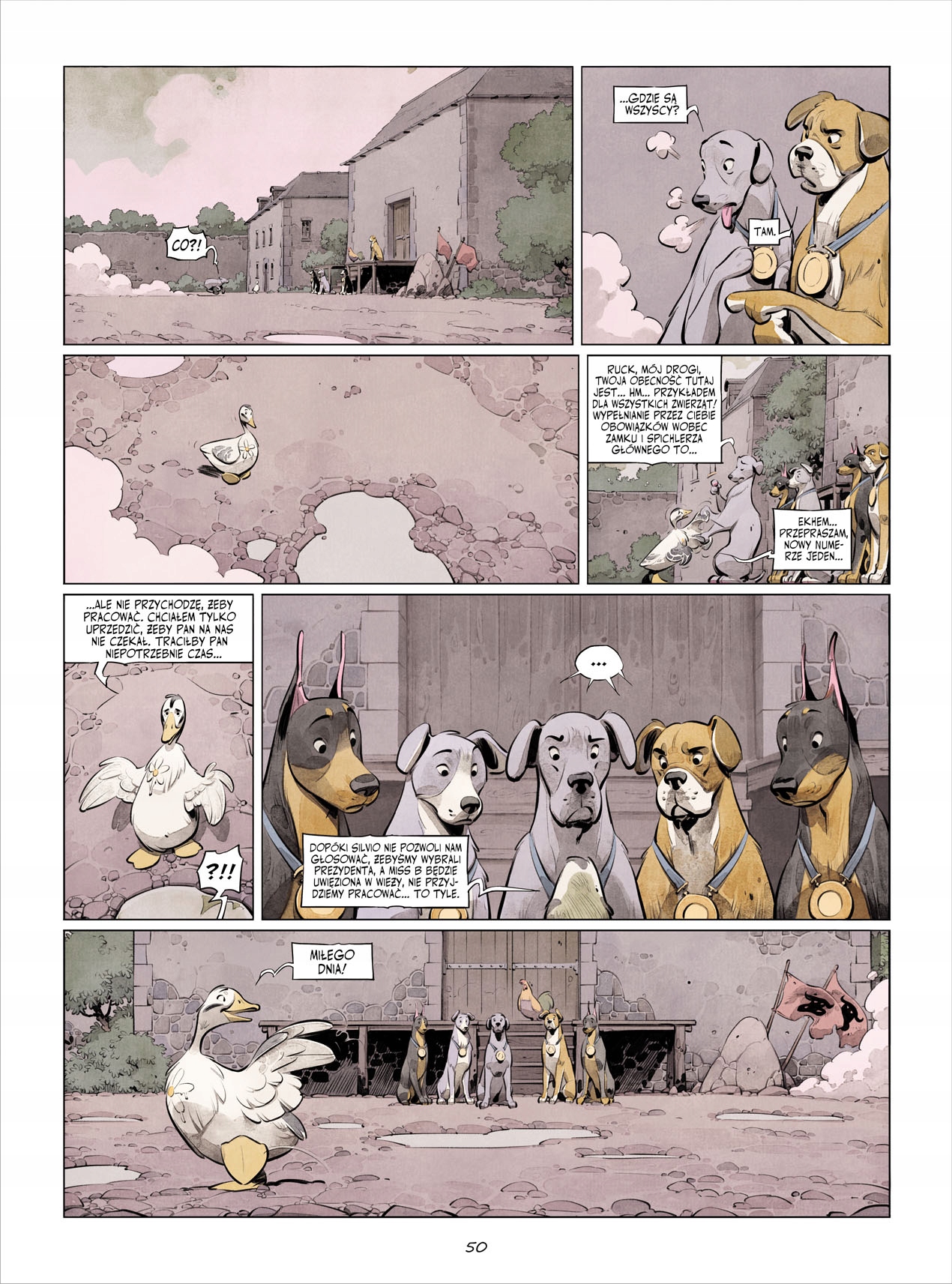 Zamek zwierzęcy 3 Delep Dorison Tytuł Zamek Zwierzęcy