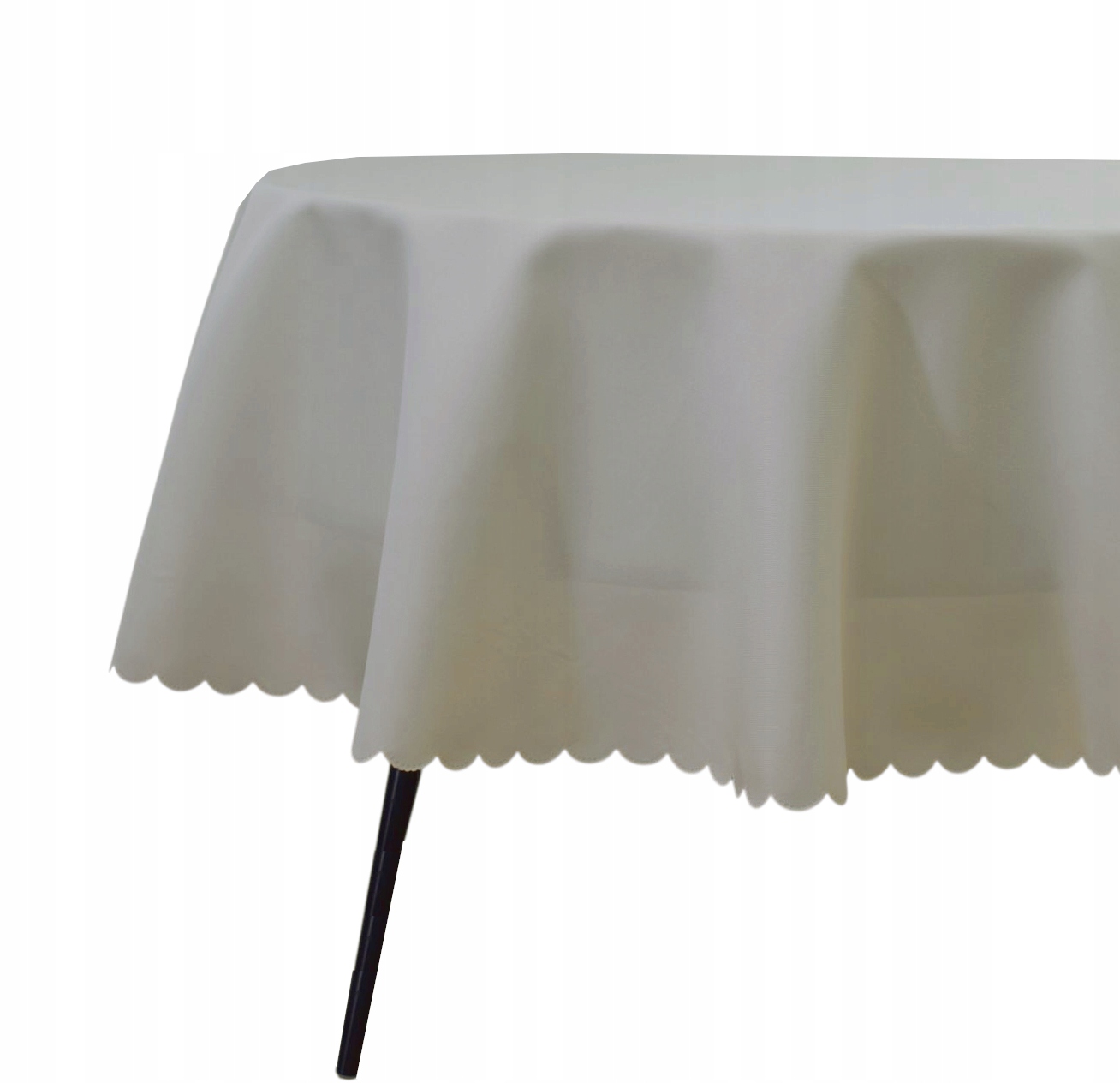 Ubrus Odolný Proti Skvrnám Oválný 130X300 CM Ecru Smetana Modern Ovál Vánoce