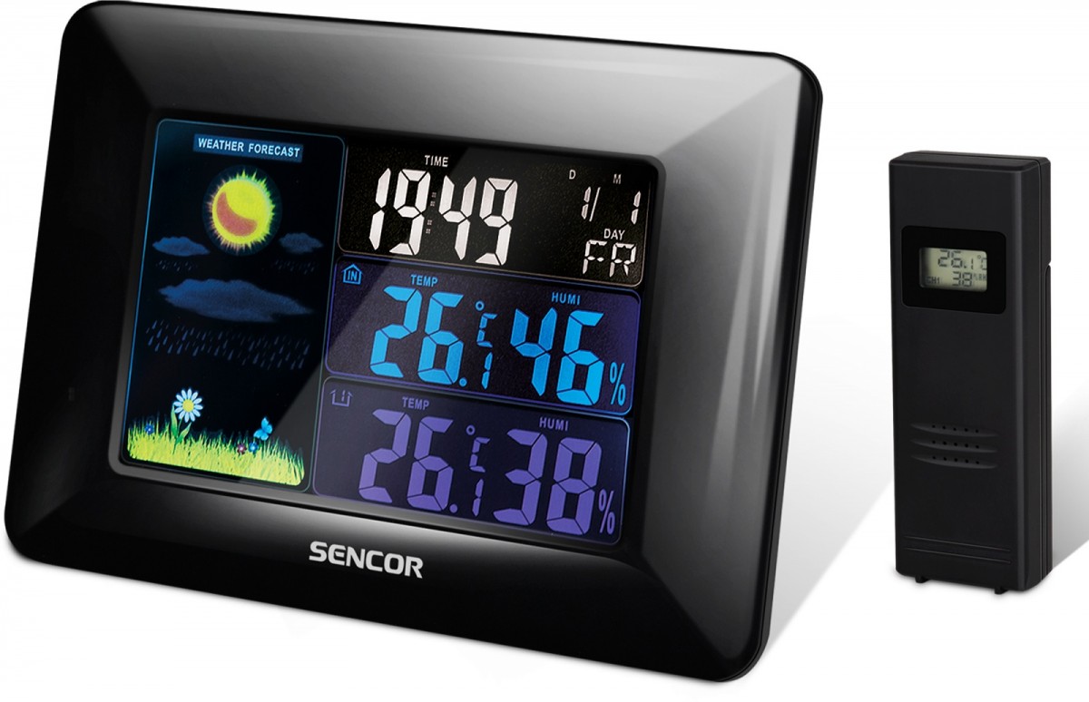 Sencor Meteorologická stanice Sws 4250 LCD displej barva