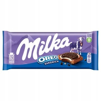 Levně 16 x Milka Čokoláda Oreo Sandwich 92 g