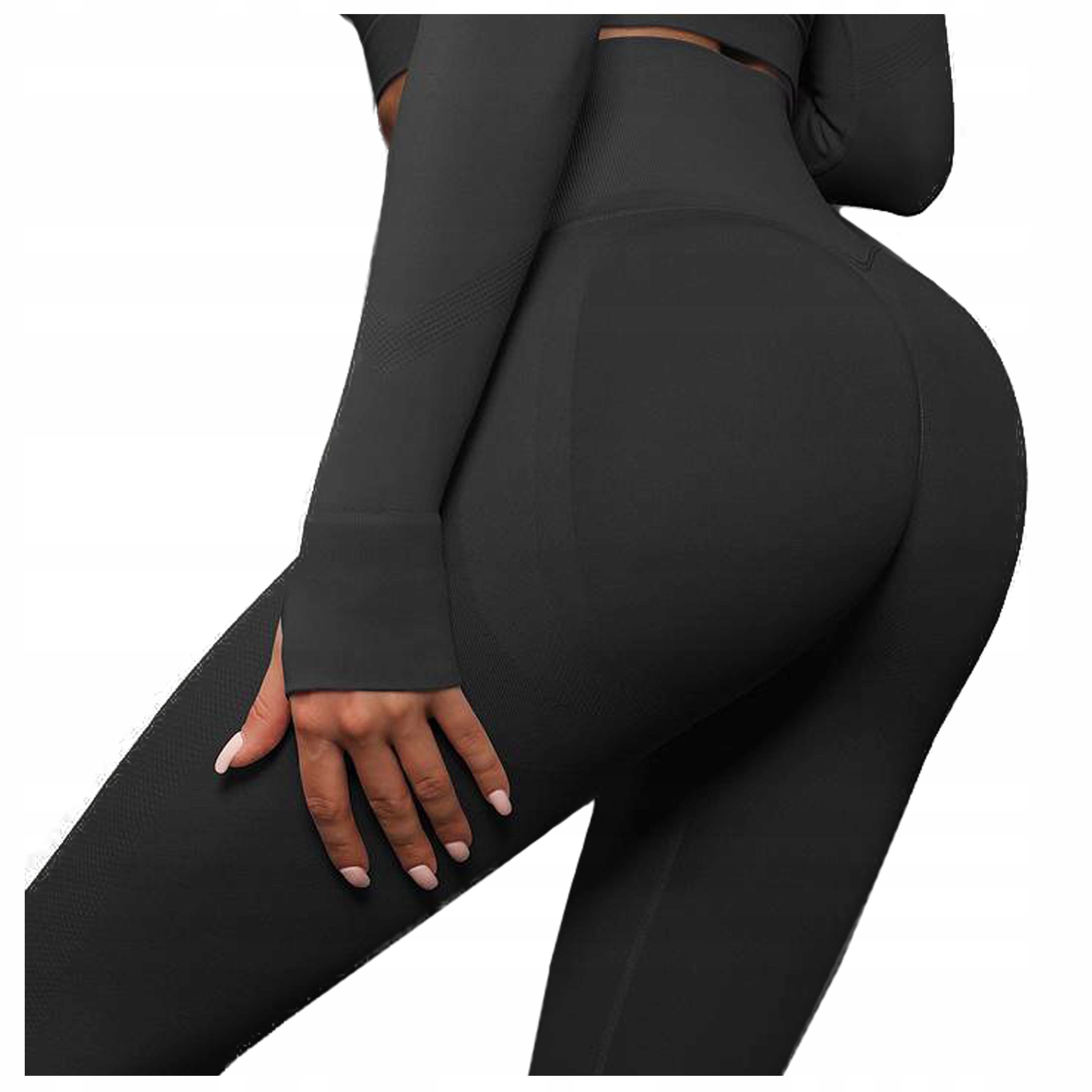 

Legginsy sportowe wysoki Stan siłownia Fitness M