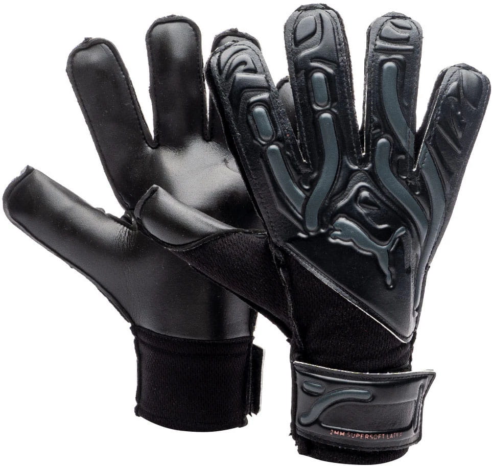 Rękawice bramkarskie piłkarskie dla dzieci Puma Ultra Play Rc treningowe