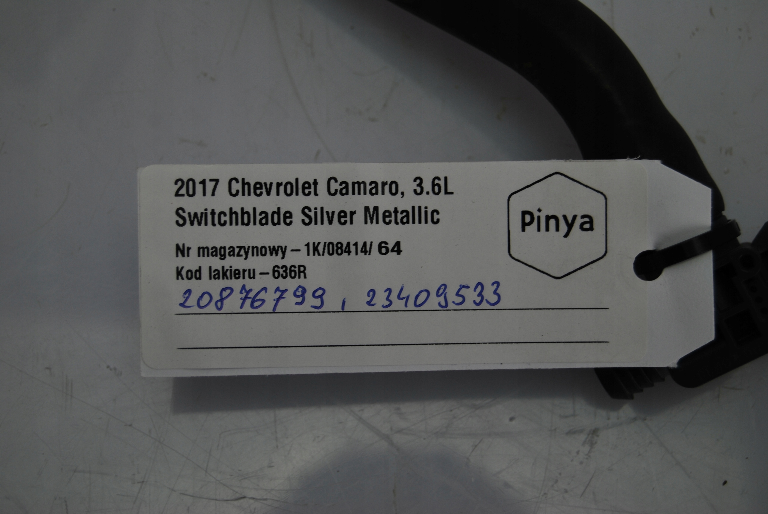 wiring vacual Chevrolet Camaro 3.6L 2016+