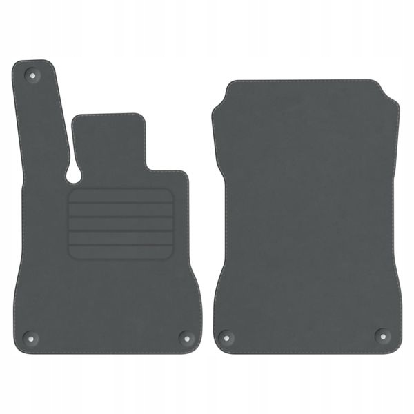 MERCEDES СЛ R231 Килимки велюрові COMFORT СІРІ