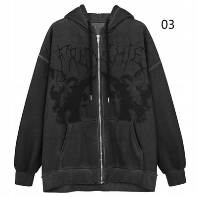 

Bluza Z Kapturem goth grunge harajuku Anioł Bluzy