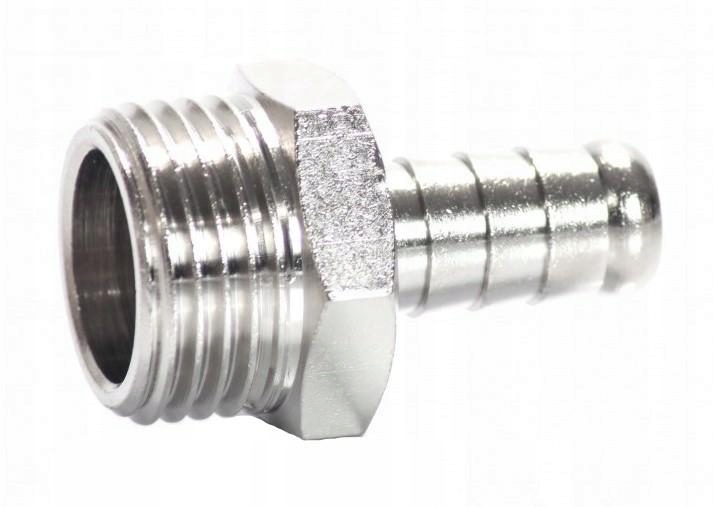 

Króciec na wąż 8mm z gwintem 1/2 Z Gz