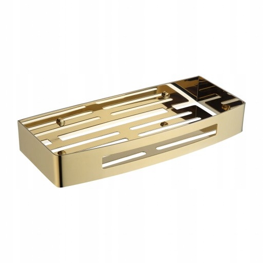 Sprchový Košík Nerezová Oceľ Zlatý