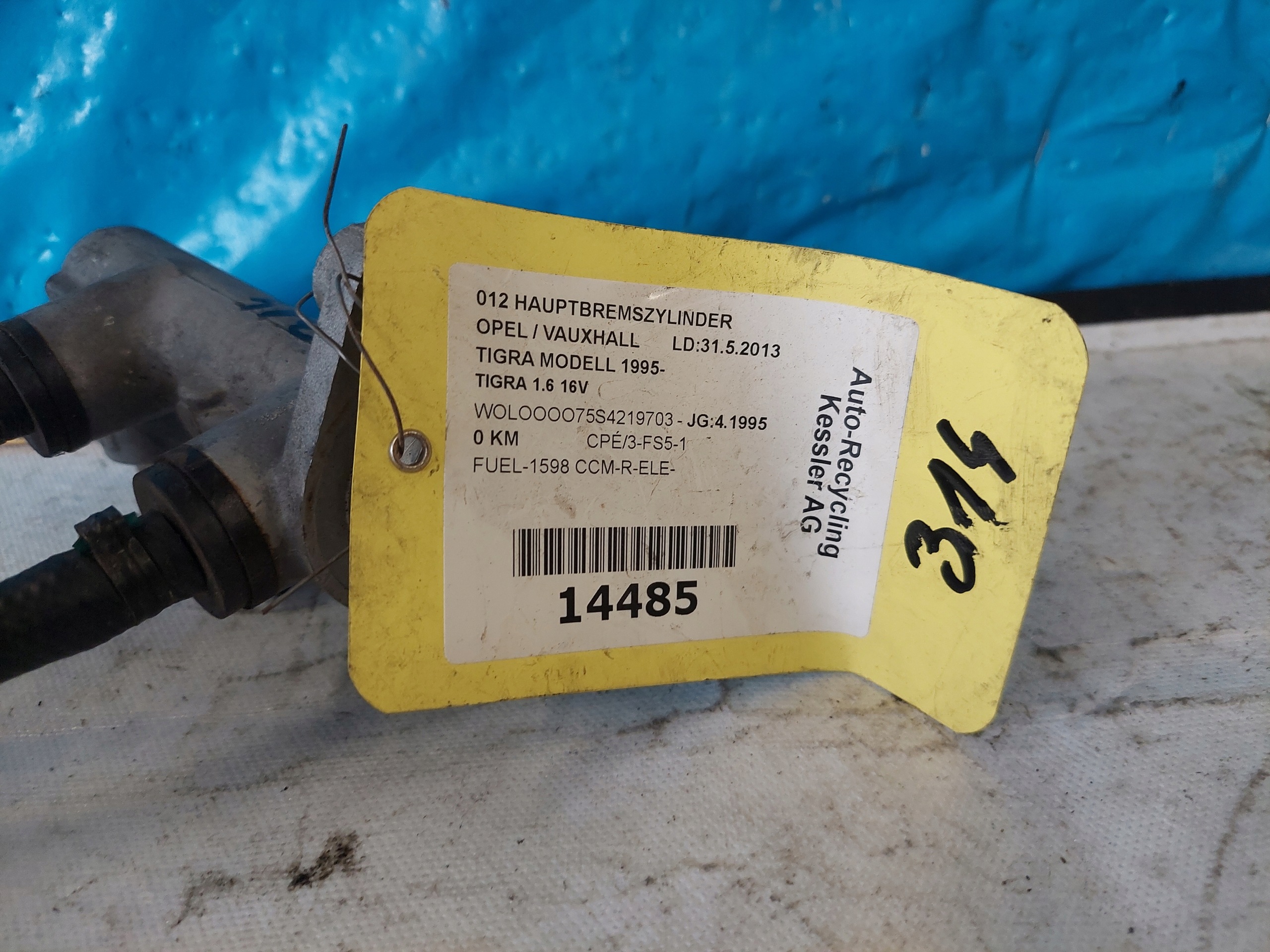 fékrásegítö TIGRA A 1.6 16V 2122