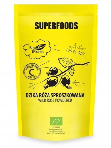 Levně 3x Bio Planet Šípková růže prášková bio 150 g