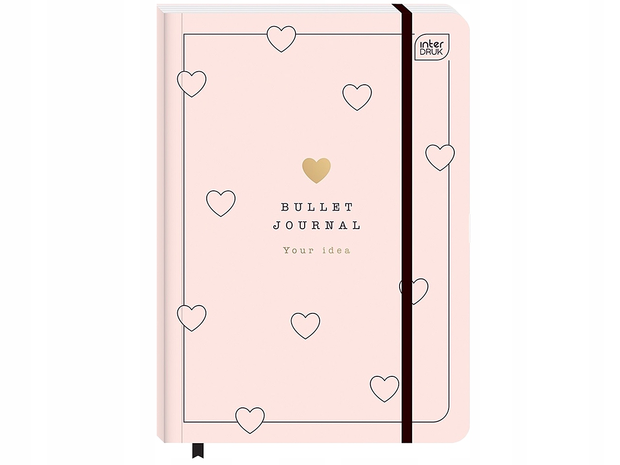 ORGANIZER Journal PLANER Notes A5 240 BUJO HEARTS Kod producenta 333636