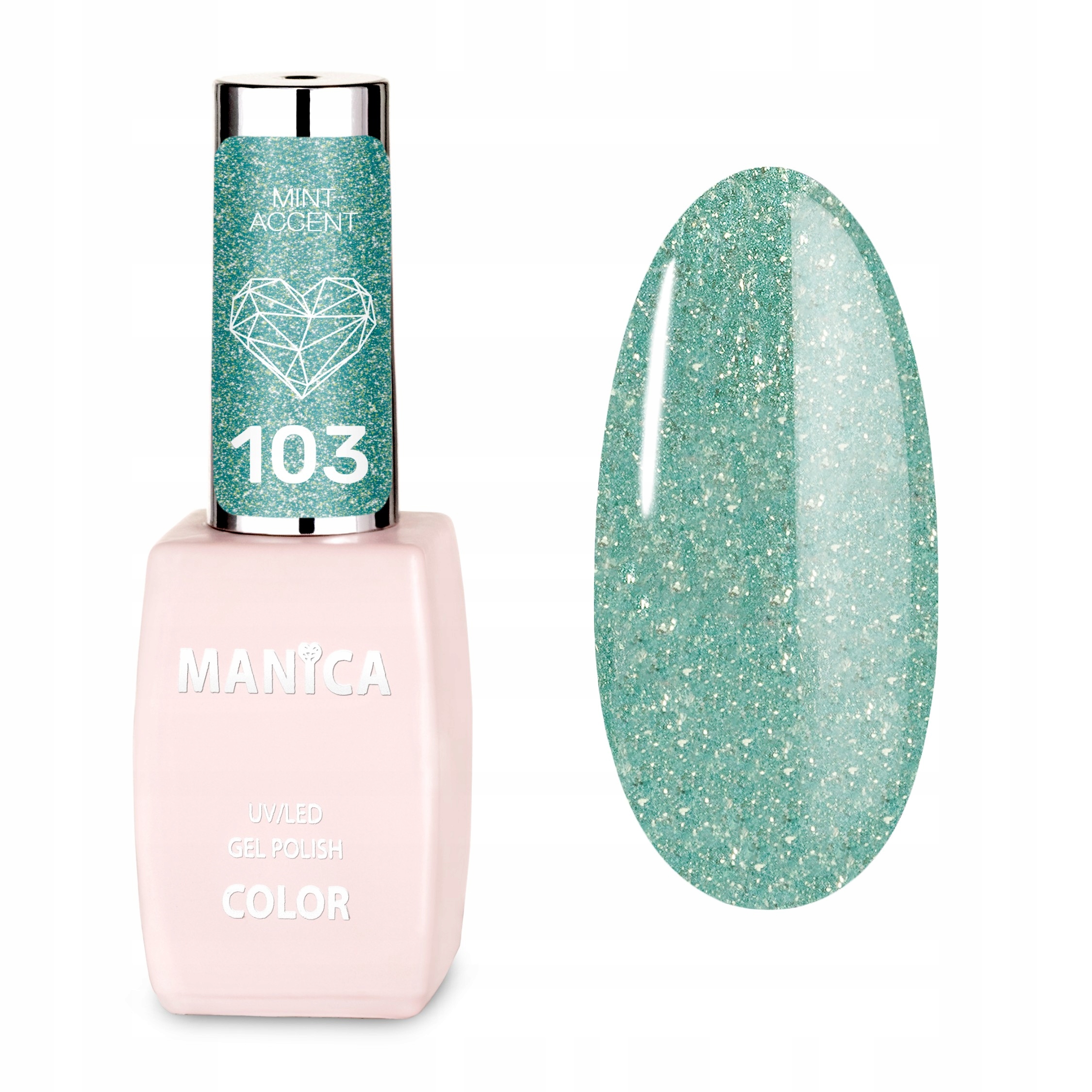 

Lakier hybrydowy Hybryda do manicure paznokci 103