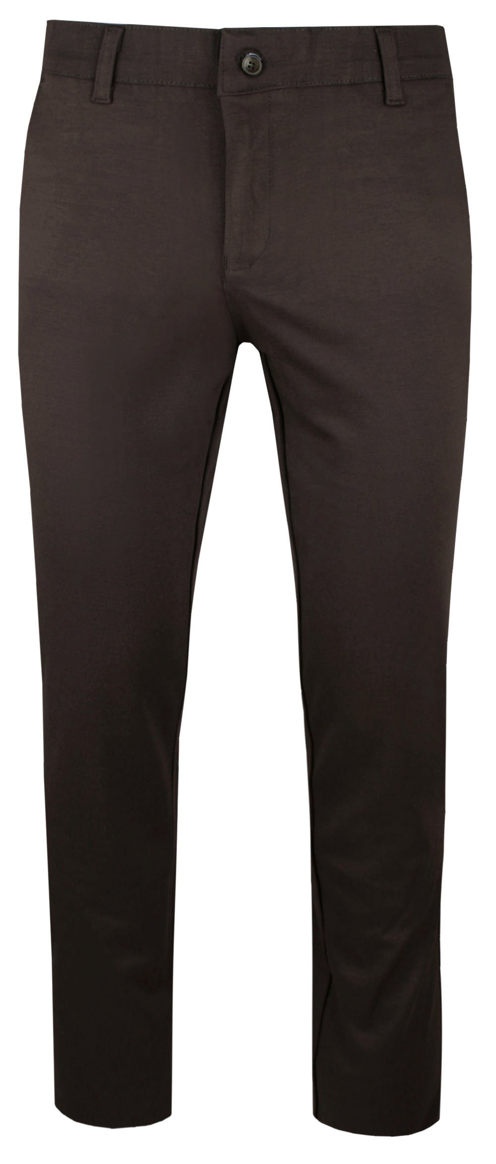 Látkové kalhoty pánské, elegantní Rigon Hnědé 38/32