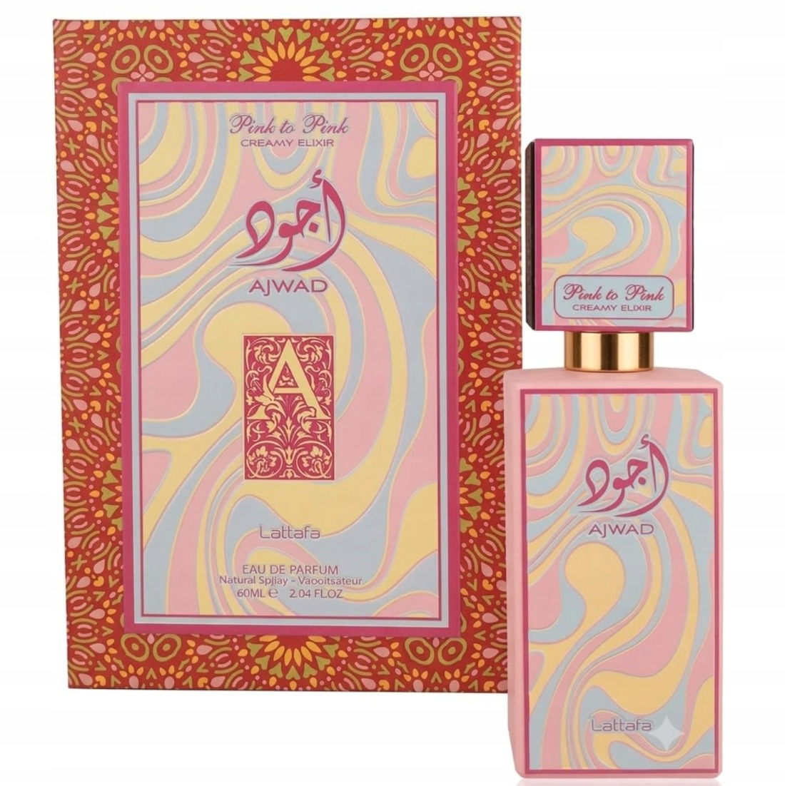 Lattafa Ajwad Pink To Pink Creamy Elixir 60ml zapach damski słodki