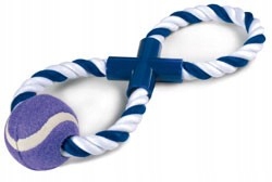 

Zabawka dla psa Marine Cotton Line ósemka piłka