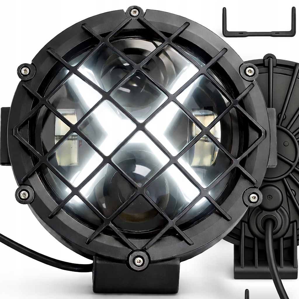 Led Halogenová Lampa Dodatečné Osvětlení Off Road 12V Reflektor Světlomet