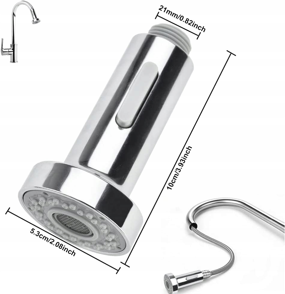 Kitchen Faucet Spare Parts - 2 Functions Stan opakowania oryginalne