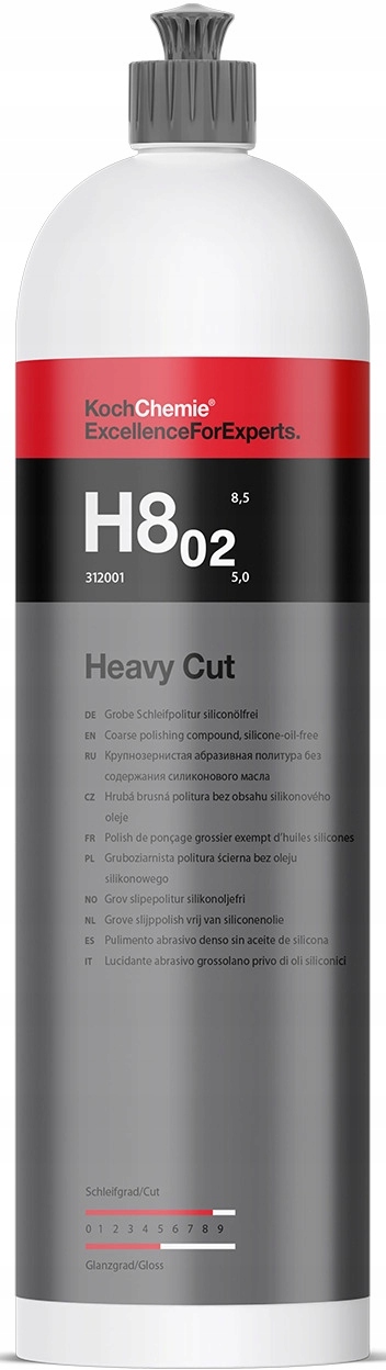 

Koch Chemie Heavy Cut H8.02 Mocno Ścierna 1L