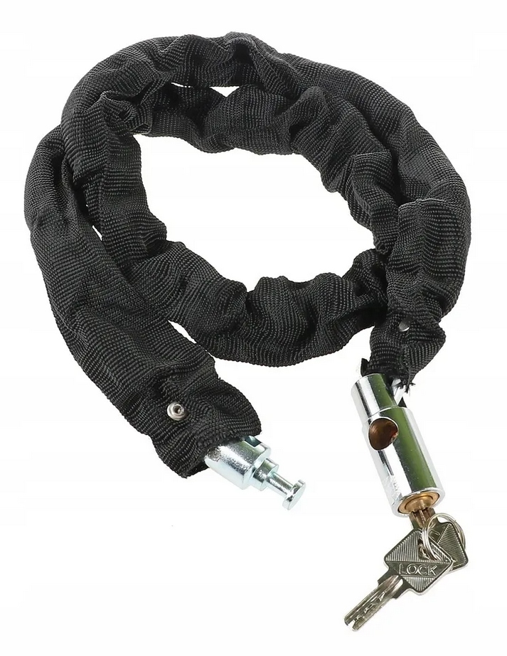 MOCNE ZAPIĘCIE ROWEROWE ŁAŃCUCH Blokada NA ROWER HULAJNOGE SKUTER Kod producenta Cofit 796103407227