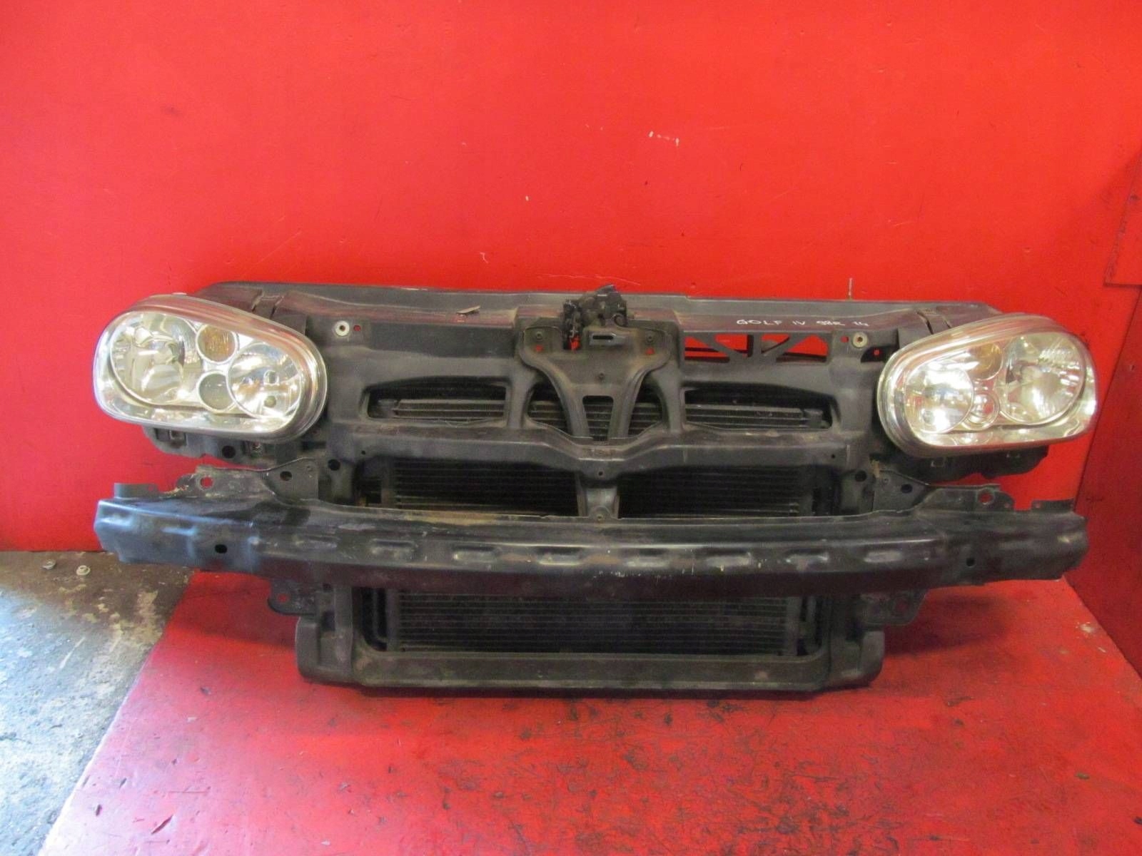 VW GOLF IV 4 support panel for radiators radiator fan sider lights 1.4 1.6 1.9