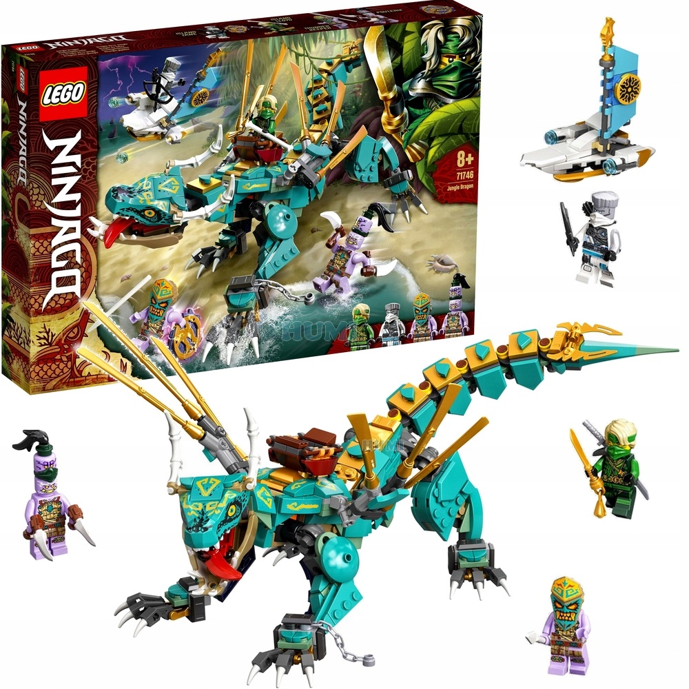 

Lego 71746 Dżunglowy Smok Zielony Ninja Lloyd