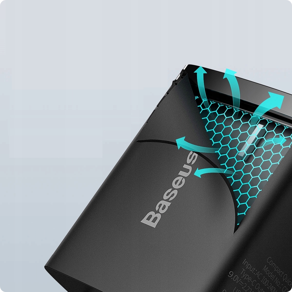 BASEUS SZYBKA ŁADOWARKA DO TELEFONU ZASILACZ USB USB-C TYP-C 20W PD QC 3.0 Marka bez marki