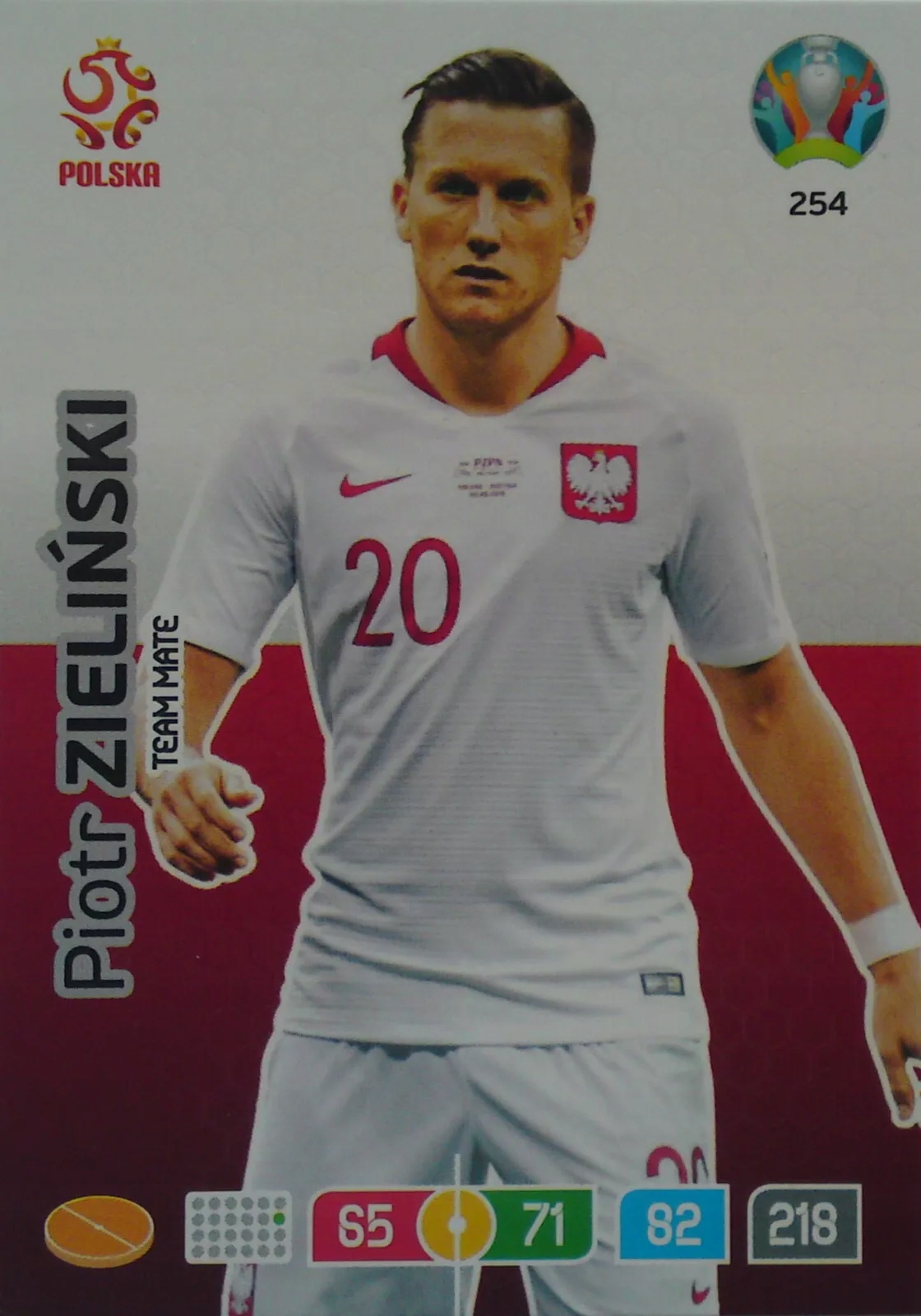 Uefa Euro 2020 Team Mate Piotr Zieliński 254