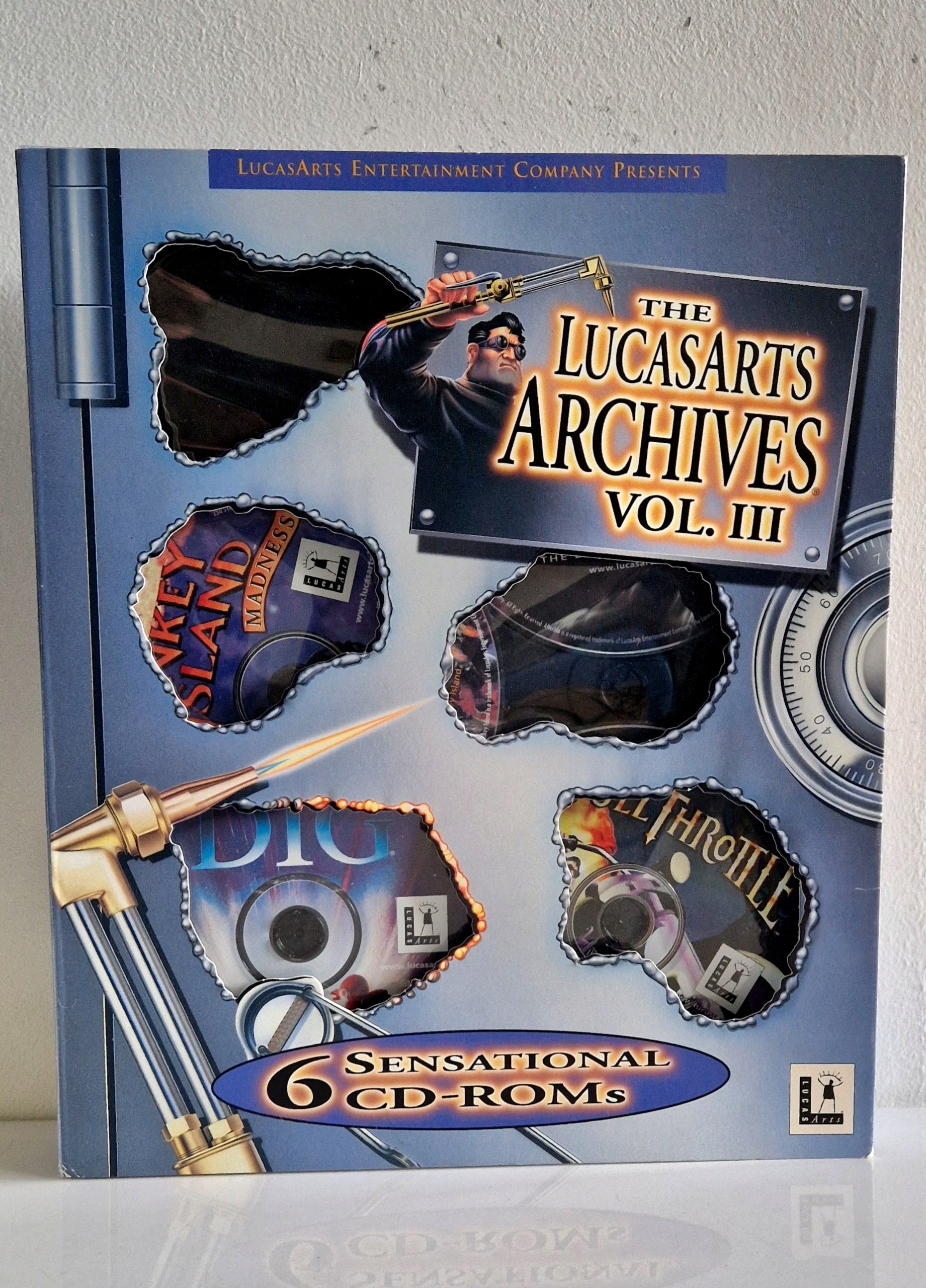 LUCAS ARTS ARCHIVES VOL III 3 PC big box