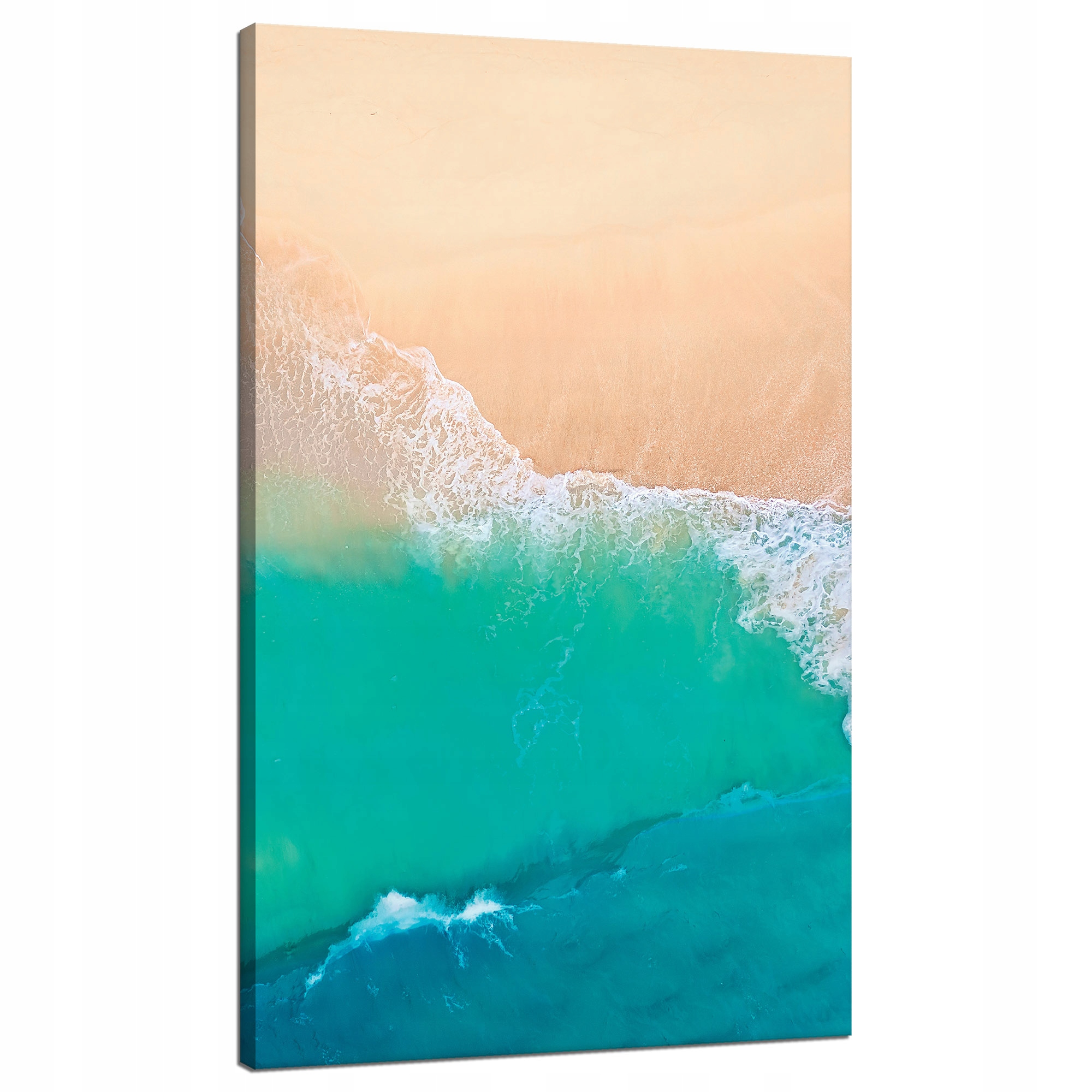 Obraz na plátně Vlny Voda Břeh Písek 70x120 cm Ideální jako dárek