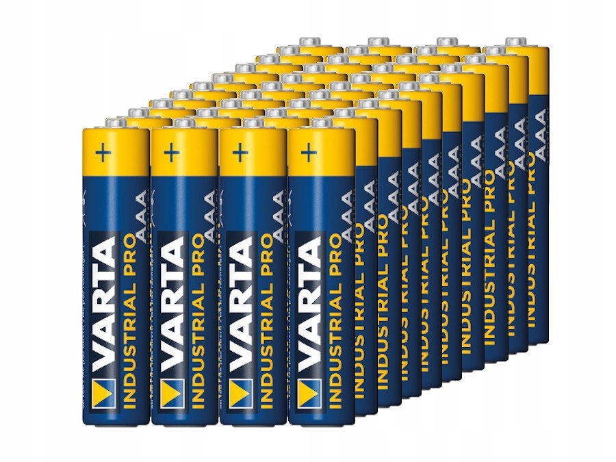 

Baterie alkaliczne Varta Industrial Aaa LR3 40 szt