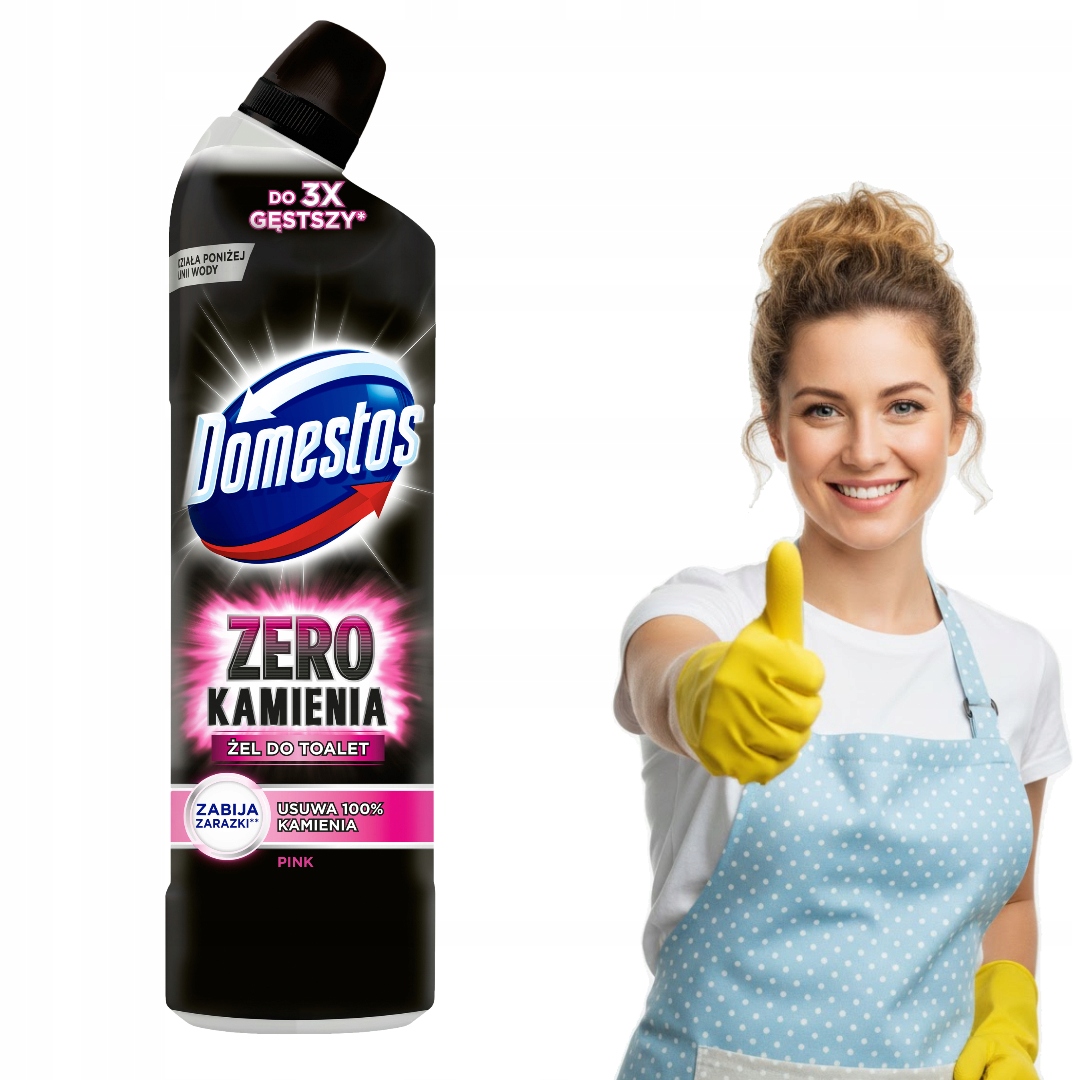 ŻEL DO TOALET DOMESTOS ZERO KAMIENIA PINK - 750ML