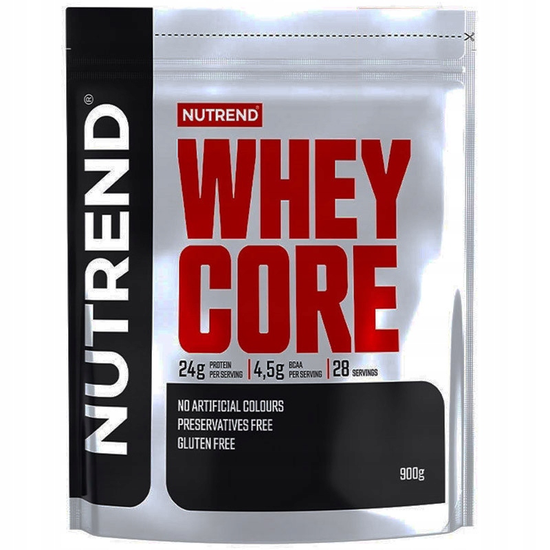 Nutrend Whey Core 900g Proteinový Koktejl Proteiny Regenerace Svalů