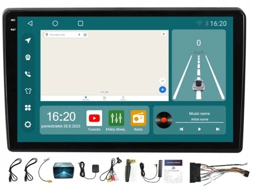Rádio Navigace Hyundai I40 2011-2016 Carplay Android 8/256GB Sim