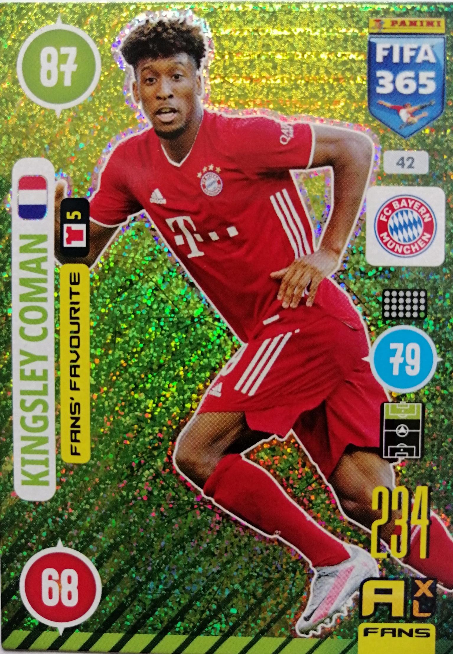 FIFA 365 2021 FANS FAVOURITE 42 COMAN BAYERN