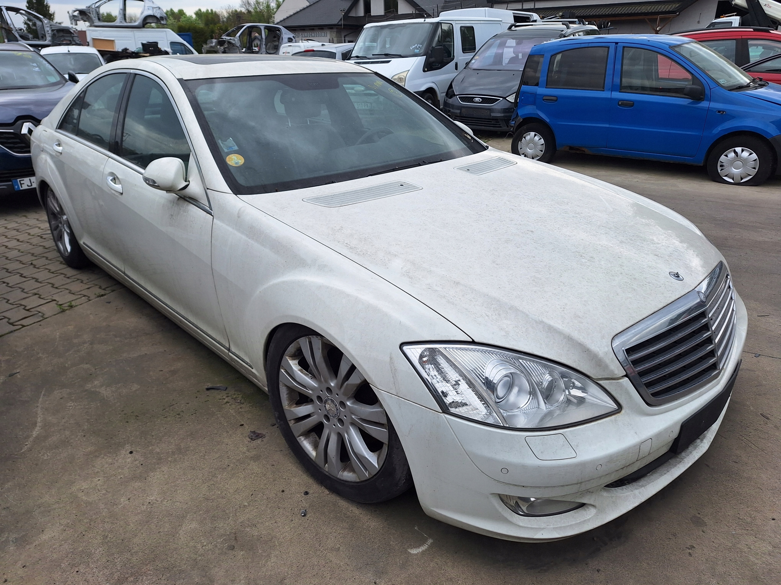 MERCEDES S-KLASA W221 221 LONG BIALE door front left 650 C650