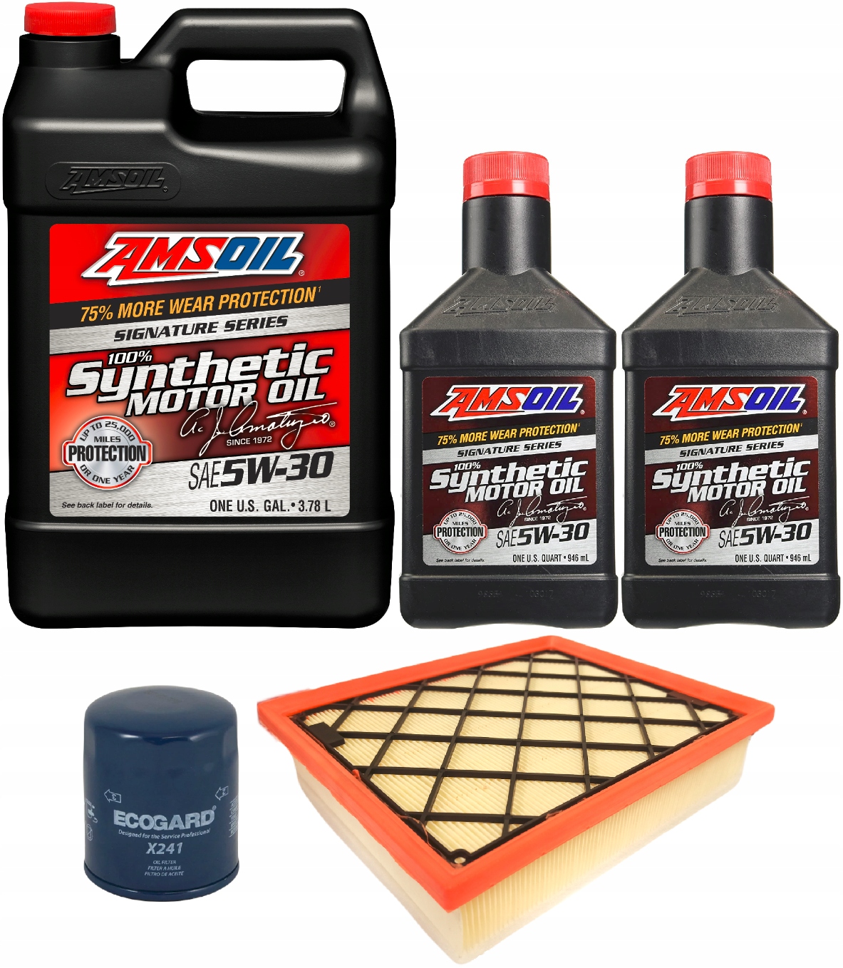 AMSOIL 5W30 + FILTRY FORD EDGE 2,0 2015-2023