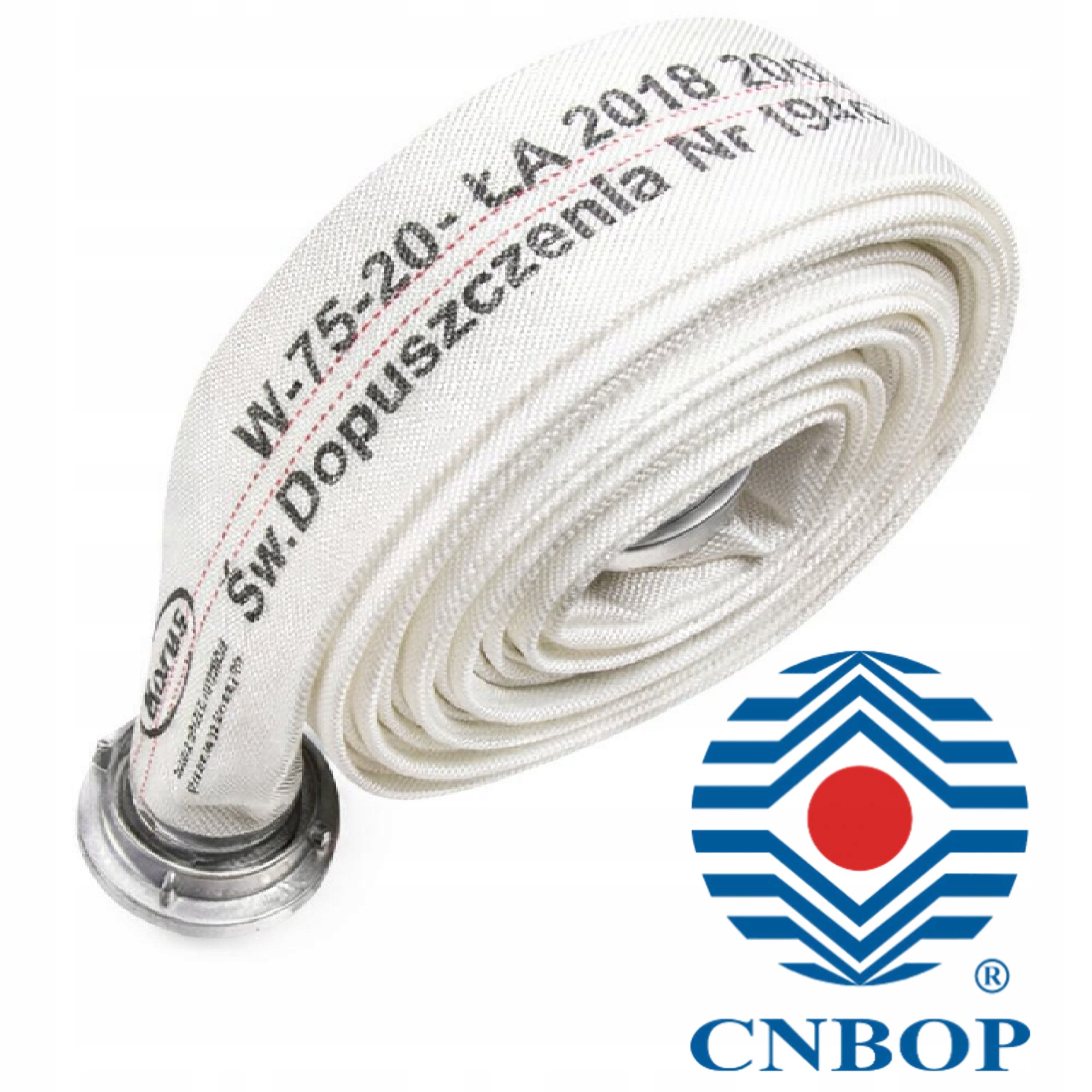 Výtlačná požární hadice 75 mm 20 m (průměr/délka) Korus W 75-20-ŁA Cnbop