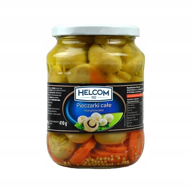 

Pieczarki całe marynowane Helcom 720ml