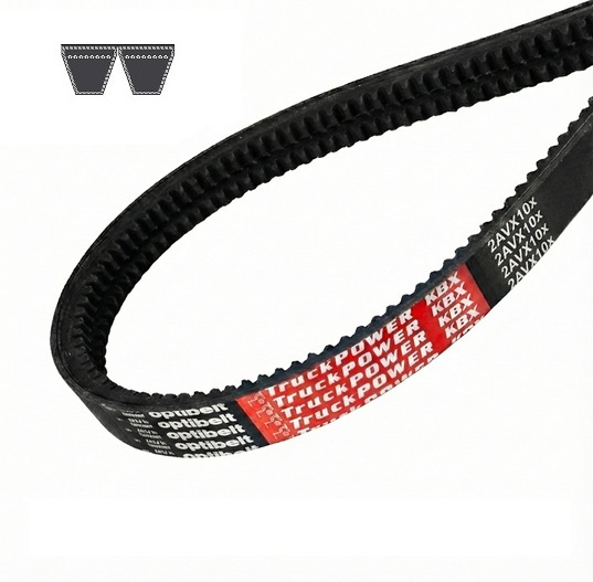 Klínový řemen kombinovaný s ozubením Zesílený 2AVX10 1450 Tm Optibelt