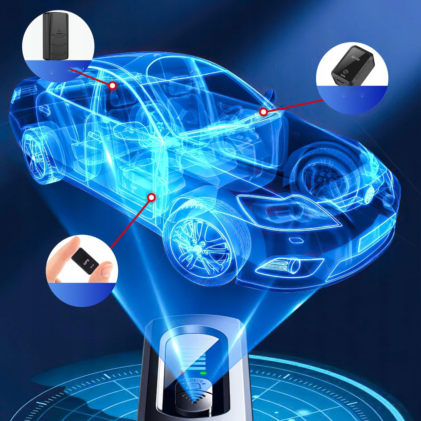 5 POZIOM WYKRYWACZ PODSŁUCHÓW LOKALIZATORÓW GPS GSM LTE DETEKTOR KAMER WIFI Producent bez marki