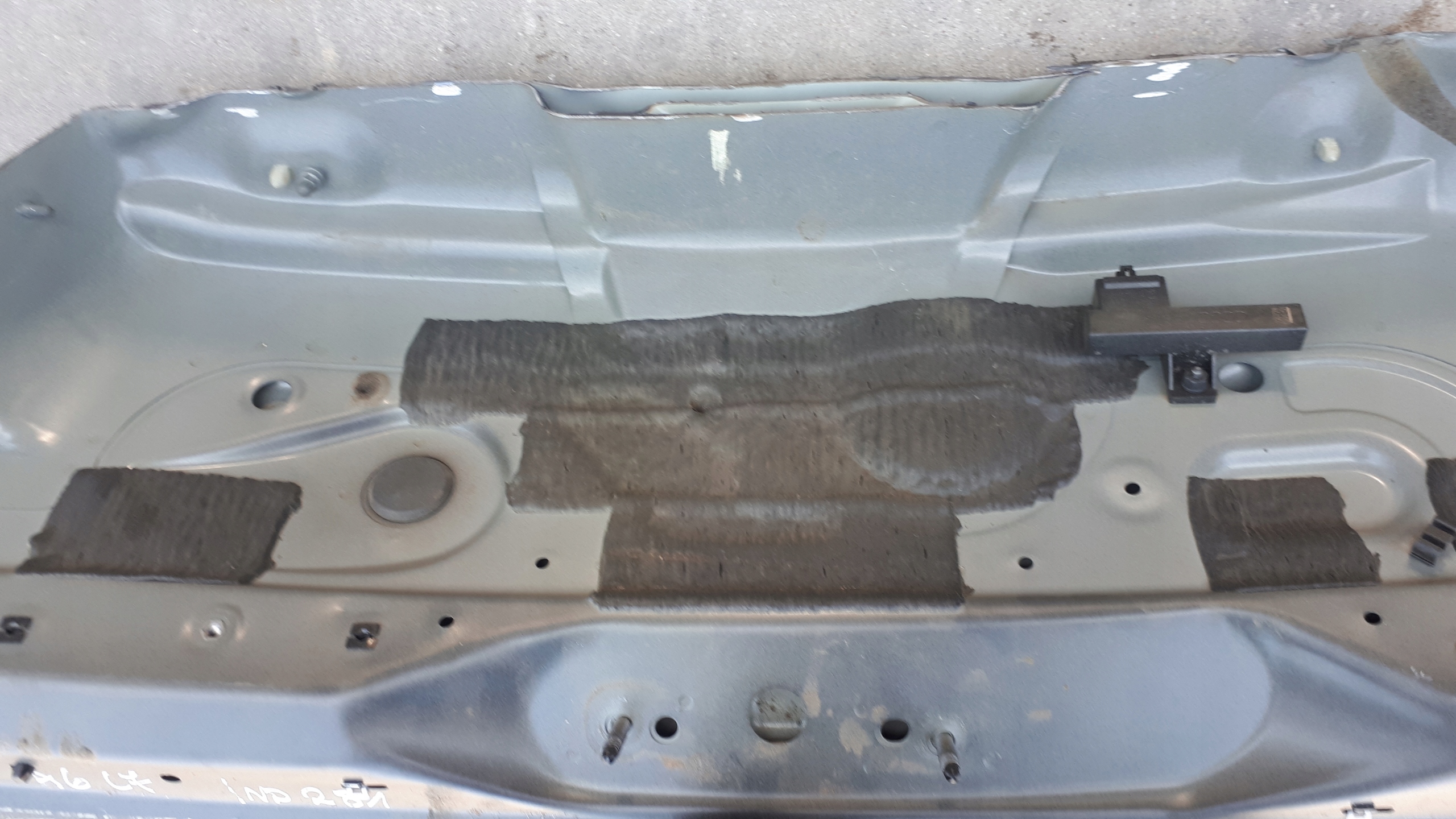 A6 C7 4G S6 front panel, wall rear part SCIANA sedan LZ9Y