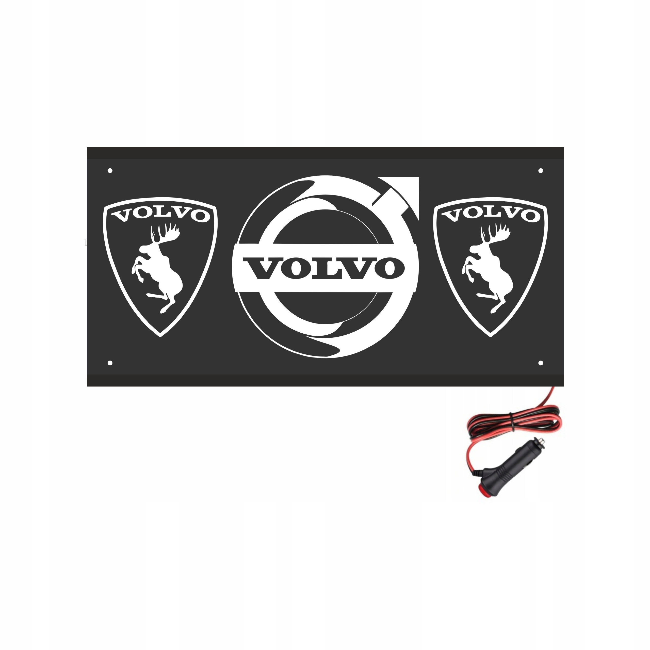 Tabuľka 60x30 Led na zadnú stranu, nad posteľ Volvo 24V