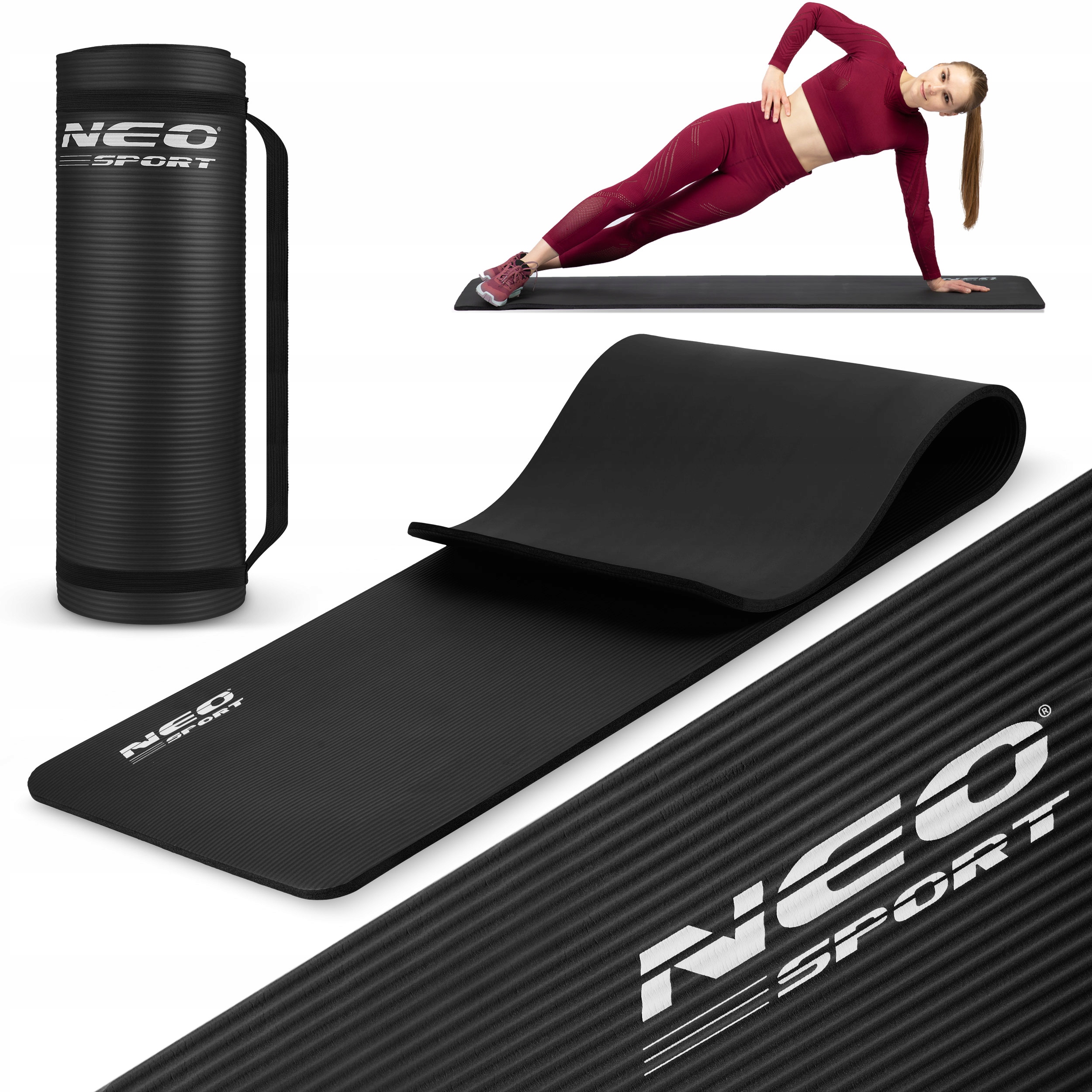 

Duża Mata Do Ćwiczeń Jogi Yoga Fitness Gruba 1,5cm