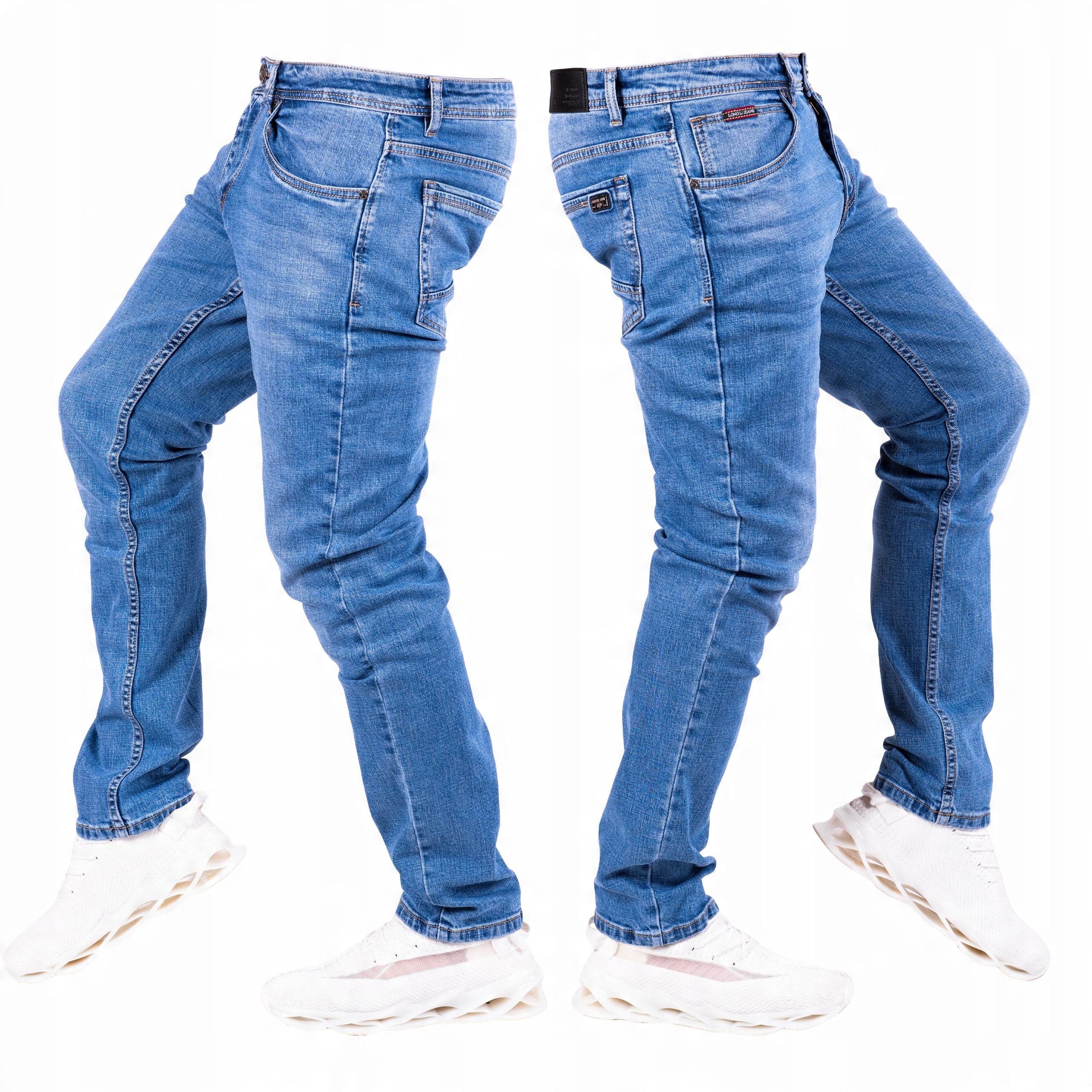 

Spodnie męskie Jeans proste regular Flor 76cm r.29