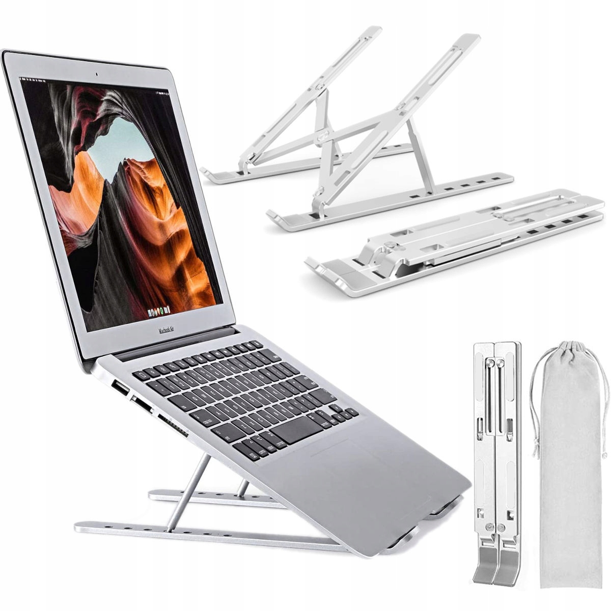 

Składana Lekka Podstawka Pod Laptopa Do Pracy Alum