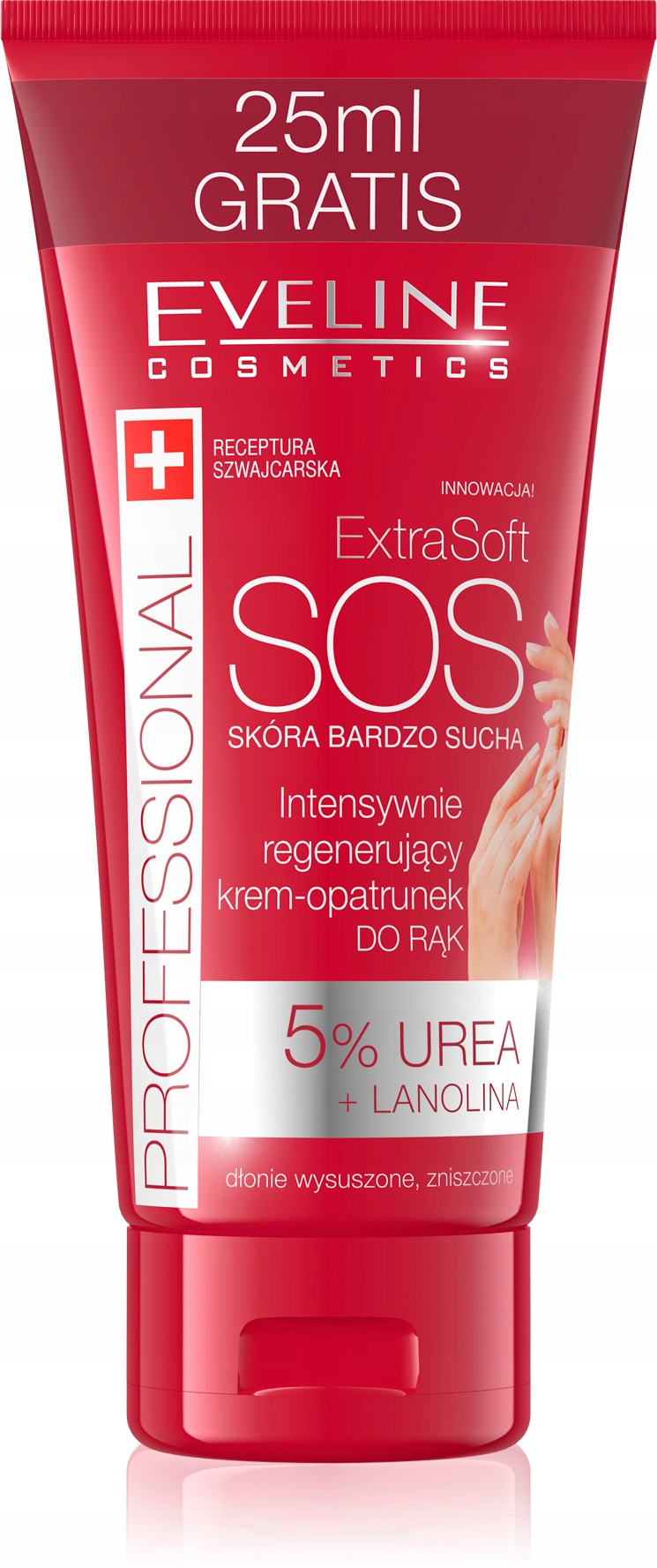 

Eveline Extra Soft Sos krem-opatrunek do rąk 100ml