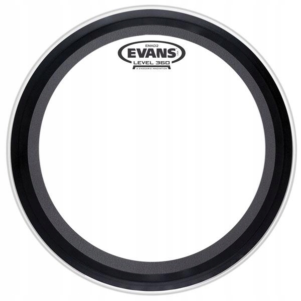 Evans Bass EMAD2 Clear 22"
